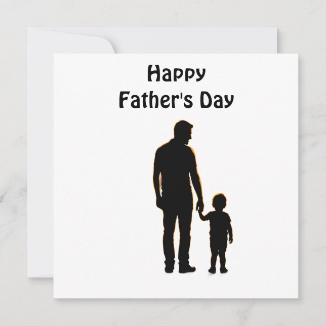 My First Hero – Father’s Day Card (Frente)