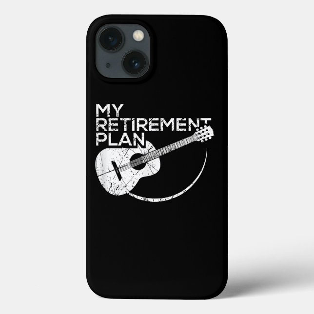 My Retirement Plan Guitar Funny Musicians (Verso)