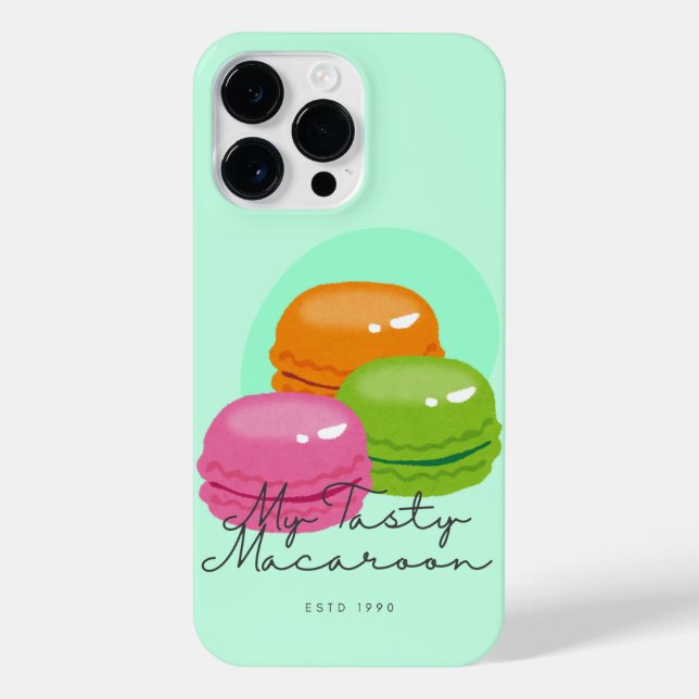 My Tasty Macaroon Phone Case (Verso)