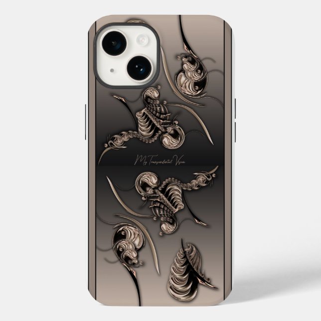 "My Transcendental Vision", iPhone 14 Case (Verso)