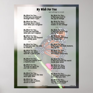 My Wish For You Poster (original version)
