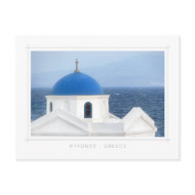 Mykonos - Ag. Cartão postal Nikolaos Church