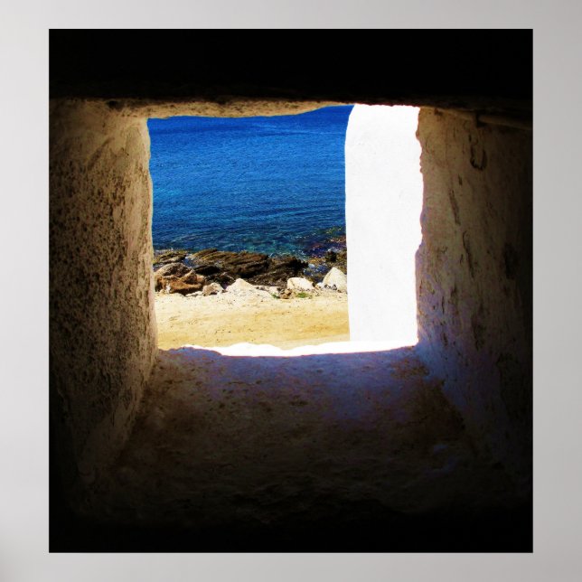 Mykonos, Grécia, ilhas gregas, Poster (Frente)