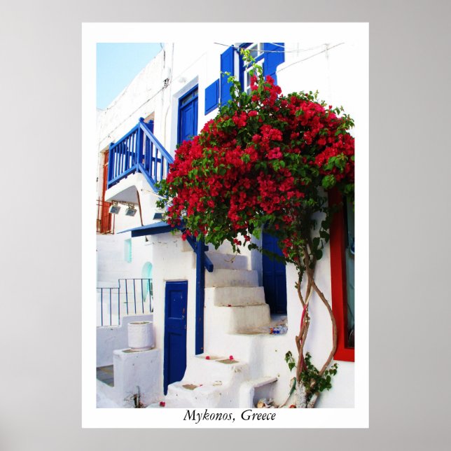 Mykonos, POSTER de Grécia (Frente)