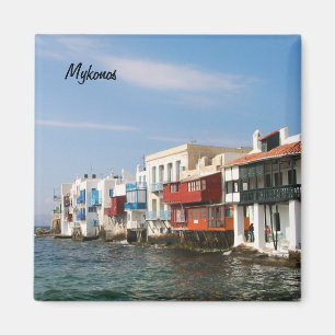 Mykonos pouca imã de geladeira de Veneza