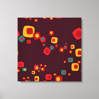 Myriads Vermelhos Uma Canvas