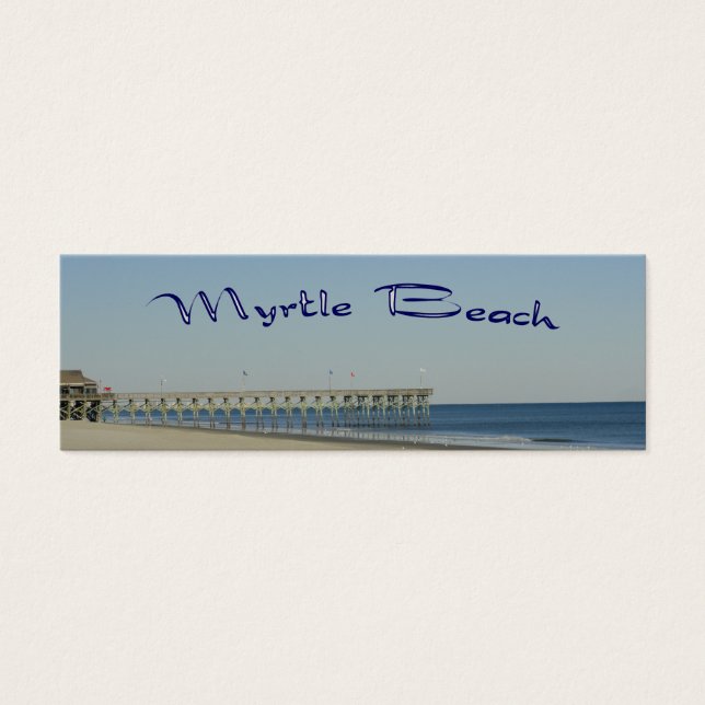 Myrtle Beach Bookmark (Frente)