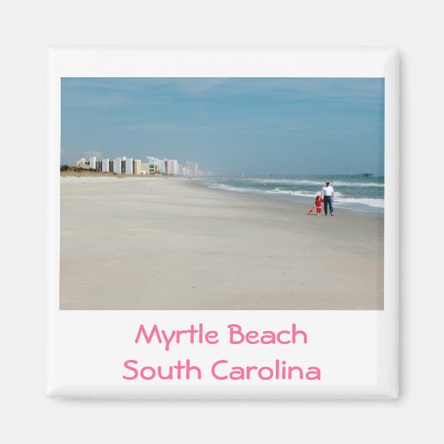 Myrtle Beach, Carolina do Sul - imã (Frente)