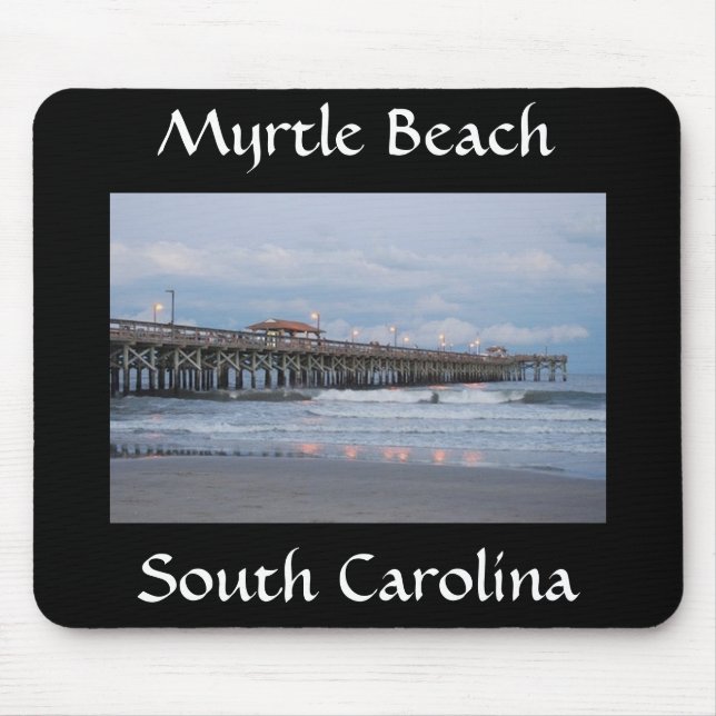 Myrtle Beach South Carolina em Sunset Mousepad (Frente)