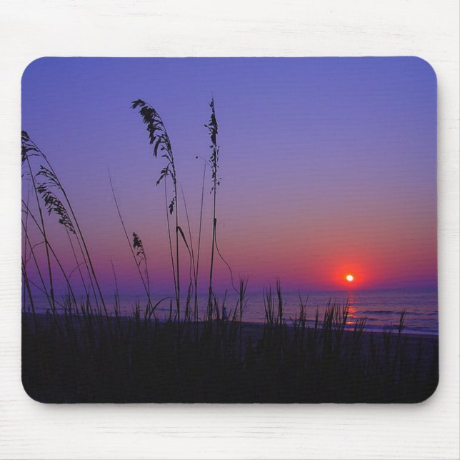 Myrtle Beach South Carolina Sunrise Ocean Mousepad (Frente)