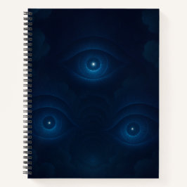 Mystic Energy Eyes Notebook