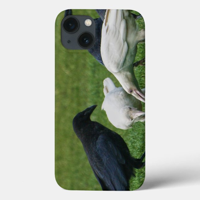 Mystic Ravens White Spirit Raven Corvid Case-lover (Verso)