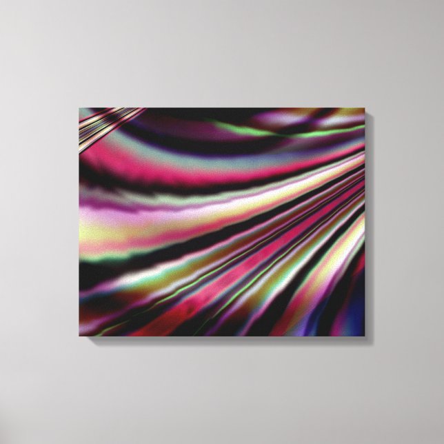 Mystic Stroke Stretered Canvas Print (Frente)