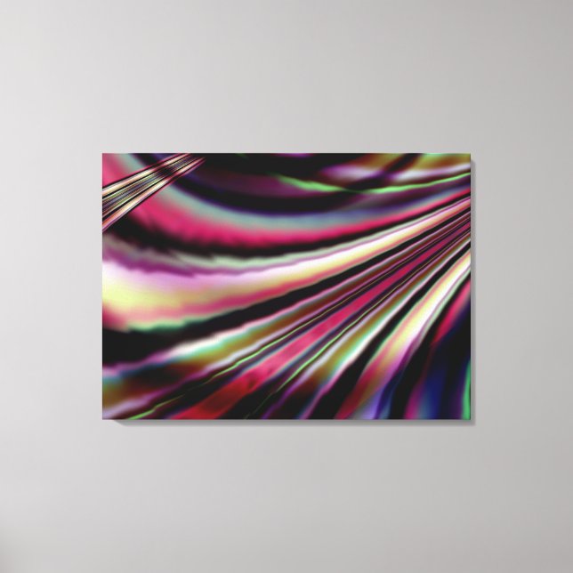 Mystic Stroke Stretered Canvas Print (Frente)