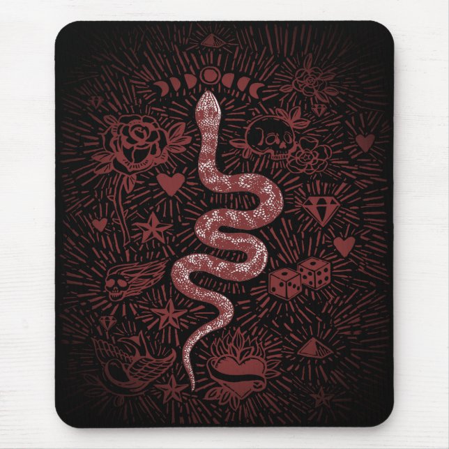 Mystical Cobra Vintage Mousepad (Frente)