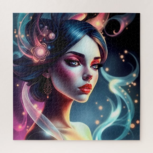 Mystical Gloss Portrait Jigsert Quebra-cabeça (Vertical)