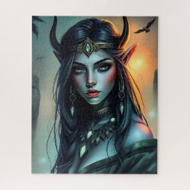 Mystical Horned Beauned Quebra-cabeça