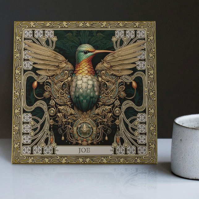Mystical Hummingbird Tribal Jewel Tributação (Criador carregado)