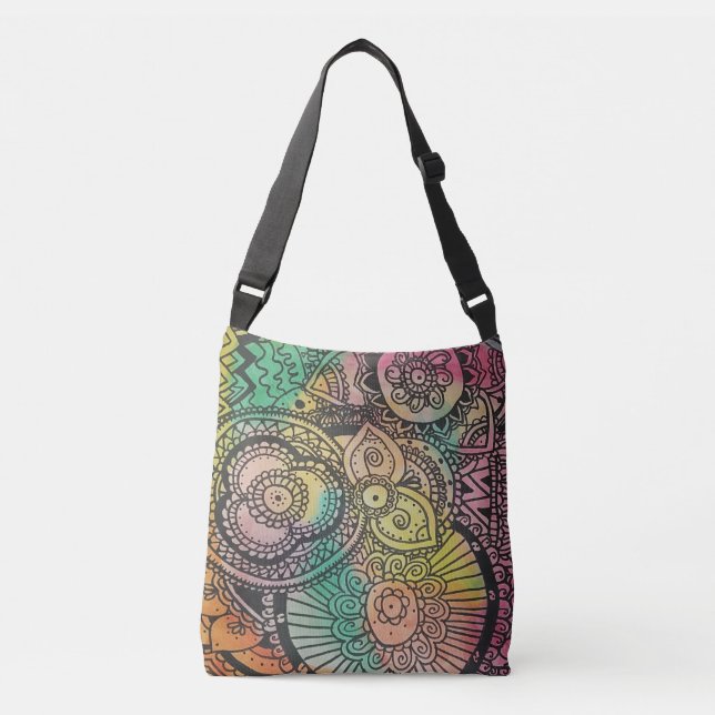 "Mystical Mandalas: Tote Bag for Serene Journey" (Frente)