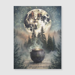 Mystical Moonlit Forest Cauldron - Arte Magica Tes