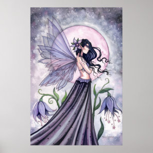 Mystical Night Fairy Poster por Molly Harrison