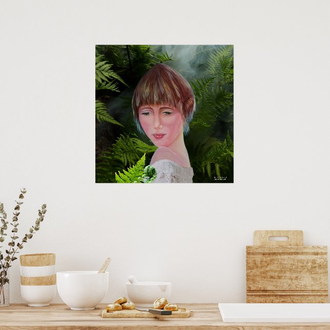 Mystical Woman Poster (Cozinha)