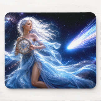 Mystik Woman Mousepad – Galaktisch schön