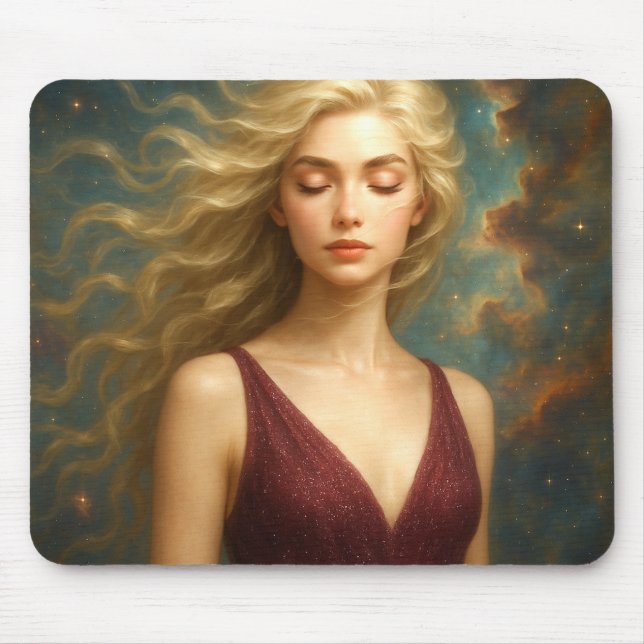 Mystik Woman – Mousepad mit Energie & Ausdruck (Frente)