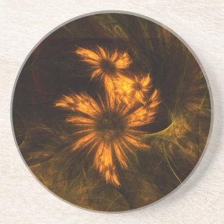 Mystique Garden Abstrato Art Sandstone Porta copos