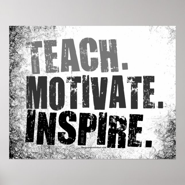 Nº 178 (Matte) Poster de basquete (Frente)