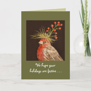 ( nº 18) ter um cartão de Natal festivo