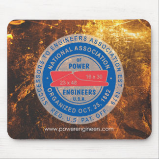 N.A.P.E. Logotipo Mousepad do fogo