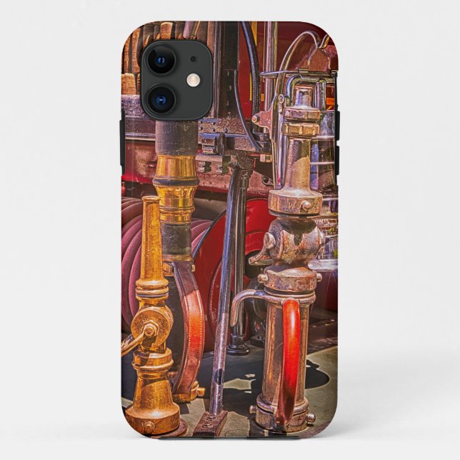 Na Antiga capas de iphone De Cascata De Bombeiro (Verso)