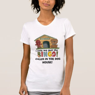 Na camiseta Dog House