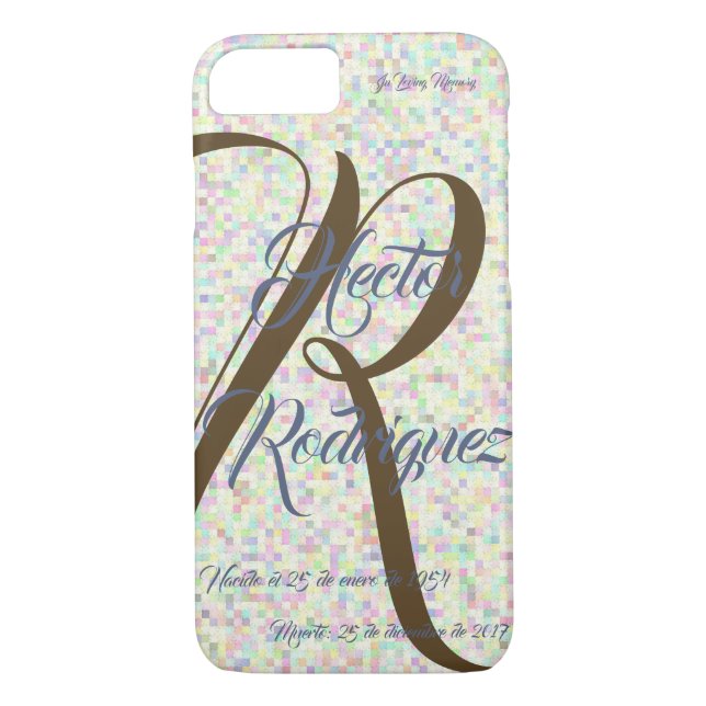 Na capa de telefone personalizada da memória amoro (Verso)