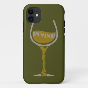 Na capas de iphone personalizada do Vino Veritas
