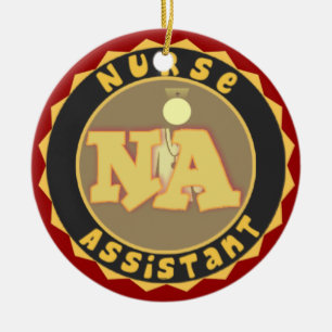NA ENFEITES DE NATAL NURSE ASSISTENTE