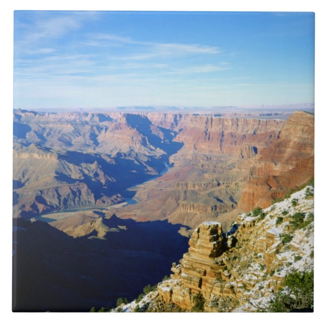 NA, EUA, Arizona. Parque Nacional Grand Canyon. (Frente)