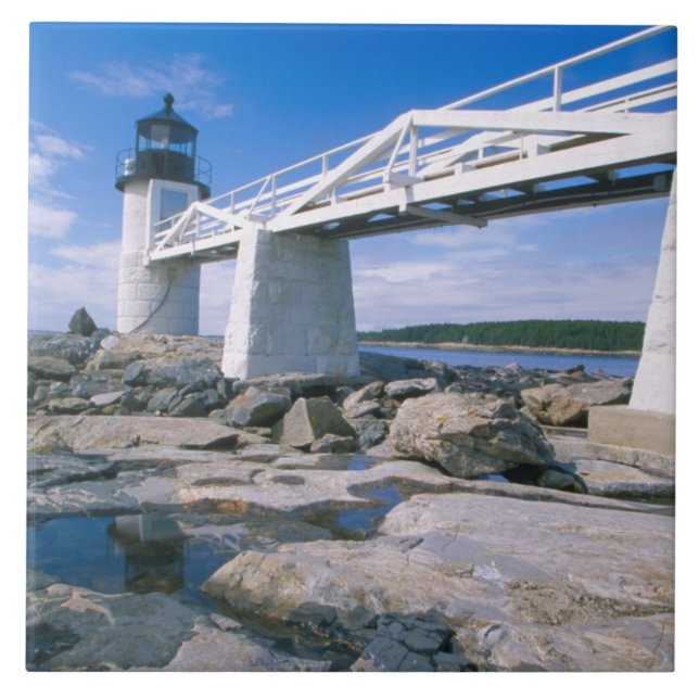 NA, EUA, Maine, Port Clyde.  Marshall Point (Frente)
