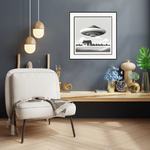 Na Fazenda - OVNI Art Impressão