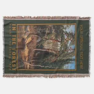 "Na Floresta", o cobertor personalizado