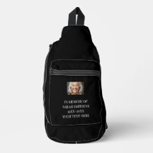 Na memória, a mochila de texto de foto personaliza