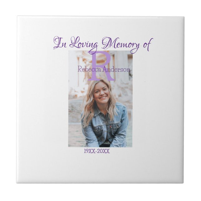 Na memória amorosa da memória, adicione ano n (Frente)