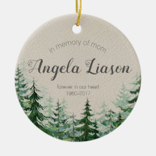 Na memória de enfeites de natal da mamã