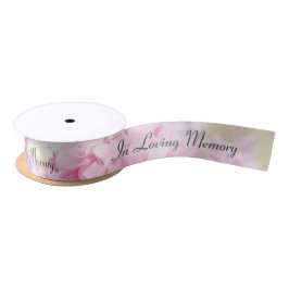 Na memória Hydrangea Blossoms satin ribbon