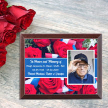 Na Memória; Veterano Adorava Uma Placa