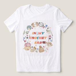Na minha camisa da Era Crochet, CrAfter Mamãe Dom,