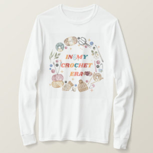 Na minha camisa da Era Crochet, CrAfter Mamãe Dom,