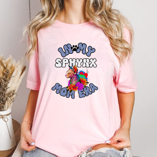 Na minha camiseta da Era Mãe Esfinge, presente par