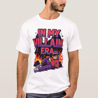 Na Minha Época De Vilão - Camisa De Cartoon Engraç
